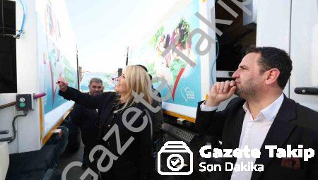 Merkezefendi’de Çöp Kamyonları Artık Gül ve Sakız Kokuyor