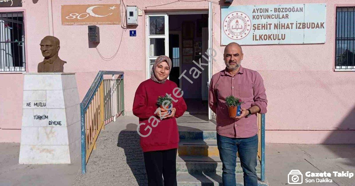 "Bozdoğan Belediyesi’nden Öğretmenlere Anlamlı Jest" başlıklı haber için fotorealistik, profesyonel