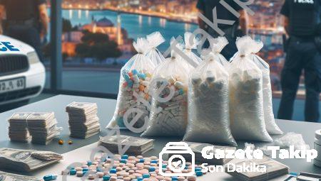 İzmir’de Narkotik Operasyonu: Binlerce Hap ve Metamfetamin Yakalandı
