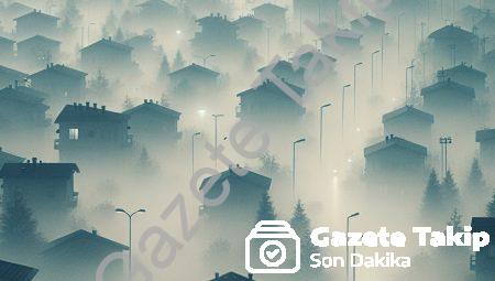 Tavşanlı’da Yoğun Sis Hayatı Felç Etti: Görüş Mesafesi 50 Metreye Düştü