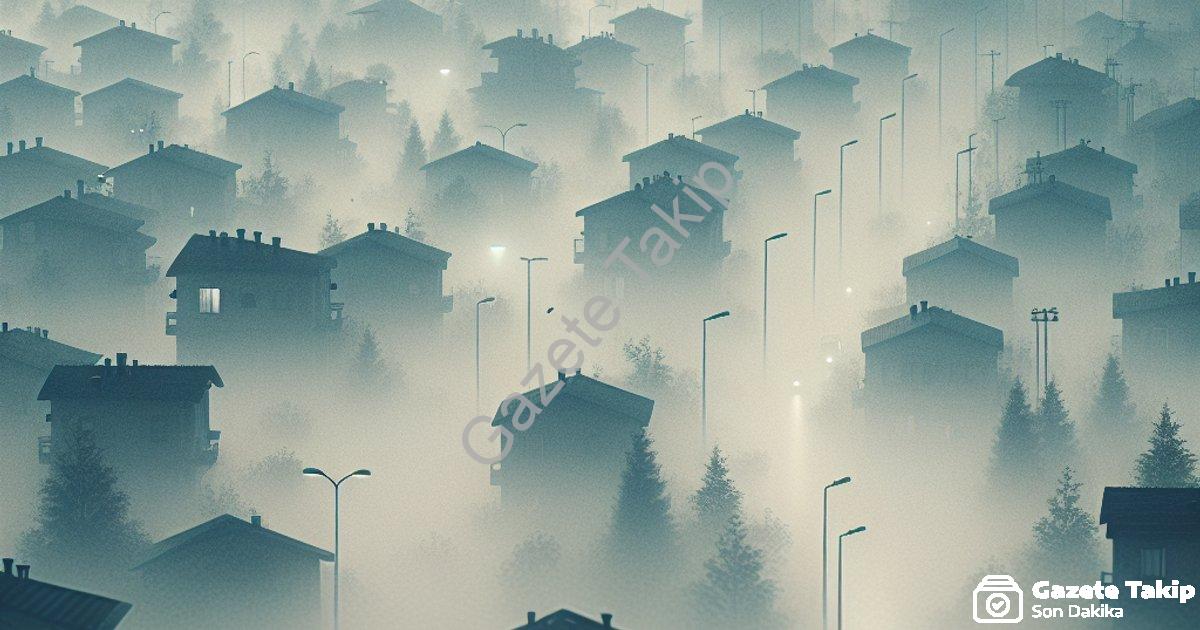 "Tavşanlı'da Yoğun Sis Hayatı Felç Etti: Görüş Mesafesi 50 Metreye Düştü" başlıklı haber için fotore
