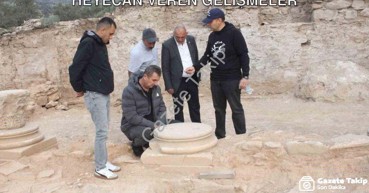 "Sultanhisar’ın Tarihi Hazinesi Nysa’da Heyecan Veren Gelişmeler" başlıklı haber için fotorealistik,