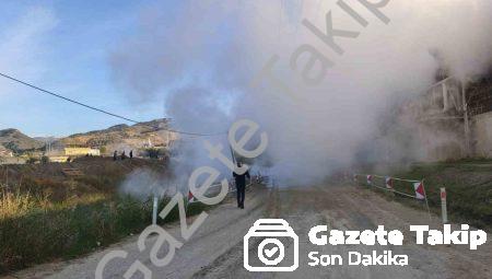 Aydın Germencik’te Jeotermal Hattında Patlama: Sıcak Su Yola Aktı