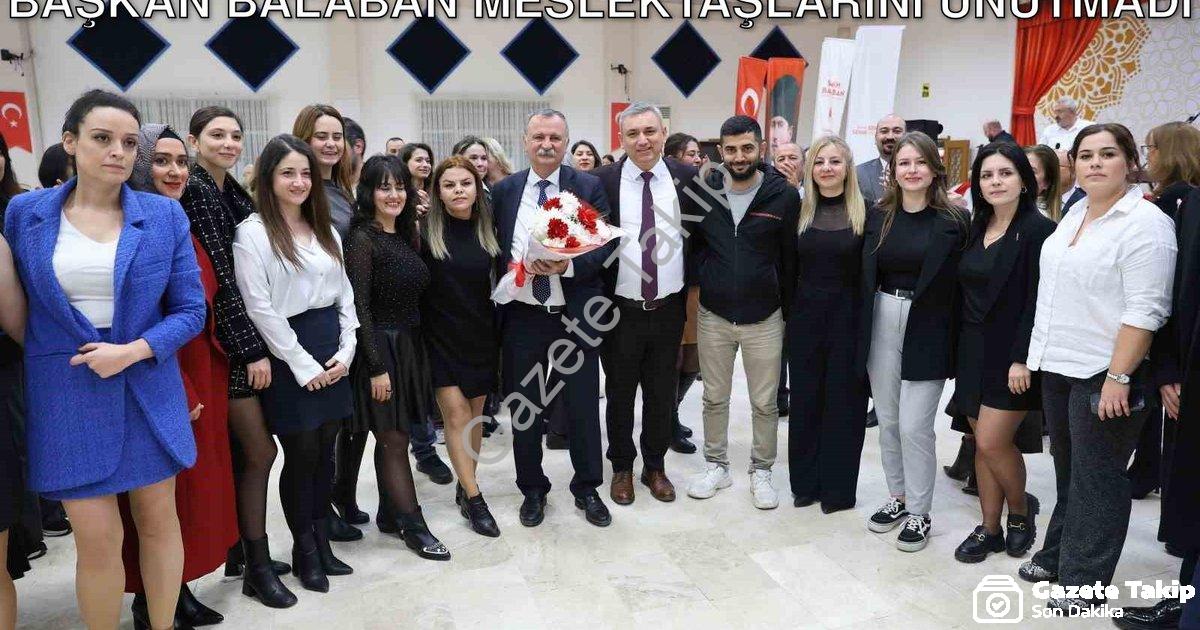 "Yunusemre'de Eğitimcilere Vefa Gecesi: Başkan Balaban Meslektaşlarını Unutmadı" başlıklı haber için