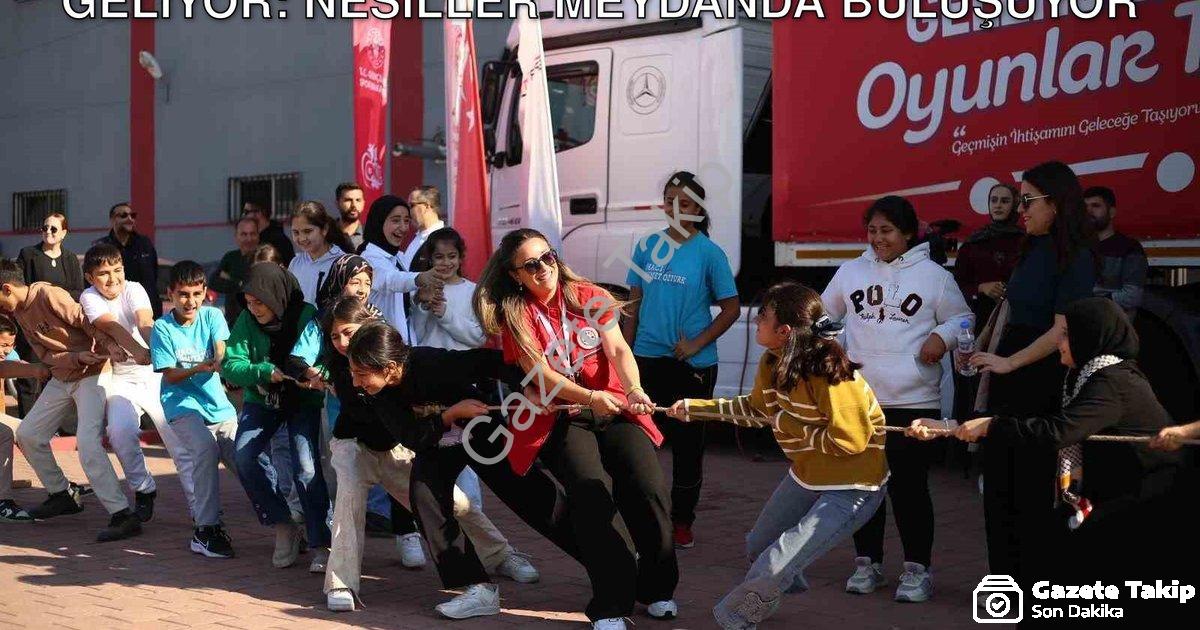 "Geleneksel Oyunlar Tırı Manisa'ya Geliyor: Nesiller Meydanda Buluşuyor" başlıklı haber için fotorea