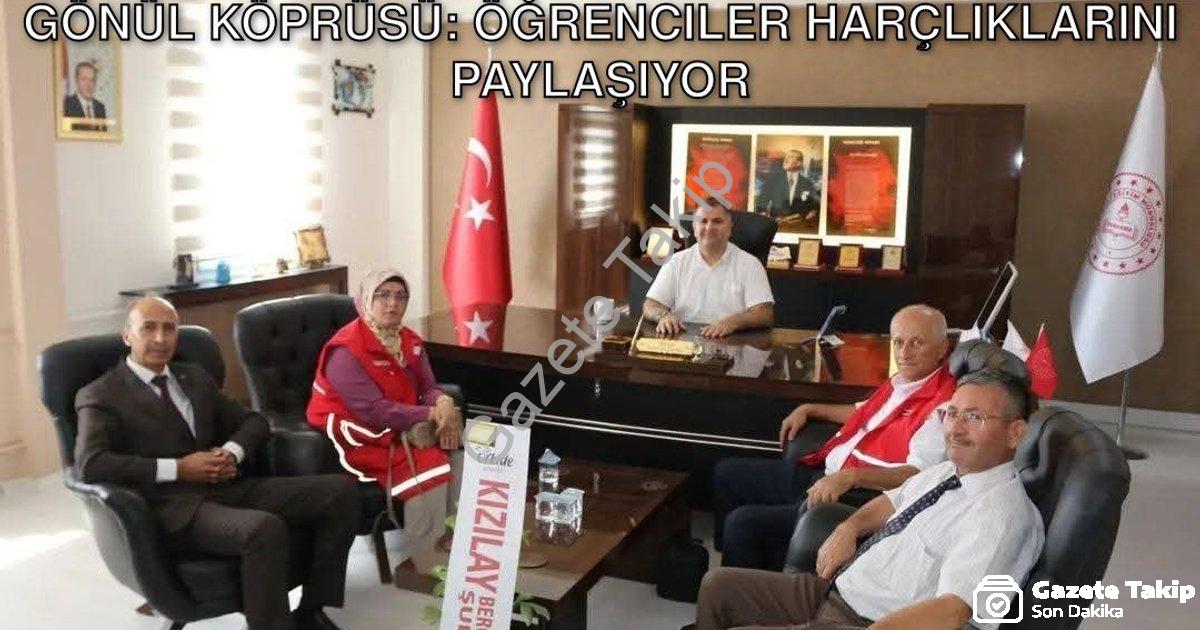 "Bergama, Dikili ve Kınık’tan Gazze’ye Gönül Köprüsü: Öğrenciler Harçlıklarını Paylaşıyor" başlıklı