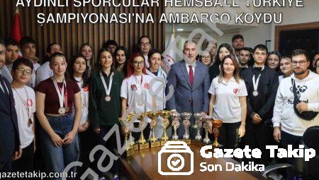 Aydınlı Sporcular Hemsball Türkiye Şampiyonası’na Ambargo Koydu