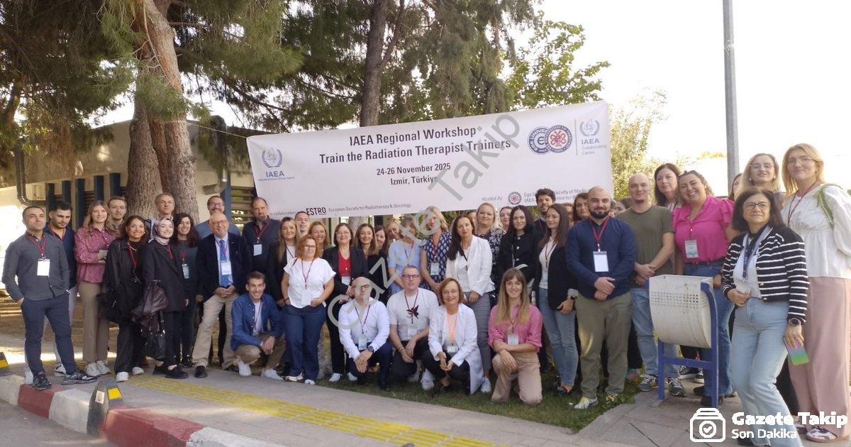 "Ege Üniversitesi Radyoterapide Avrupa'nın Eğitim Üssüne Dönüştü" başlıklı haber için fotorealistik,