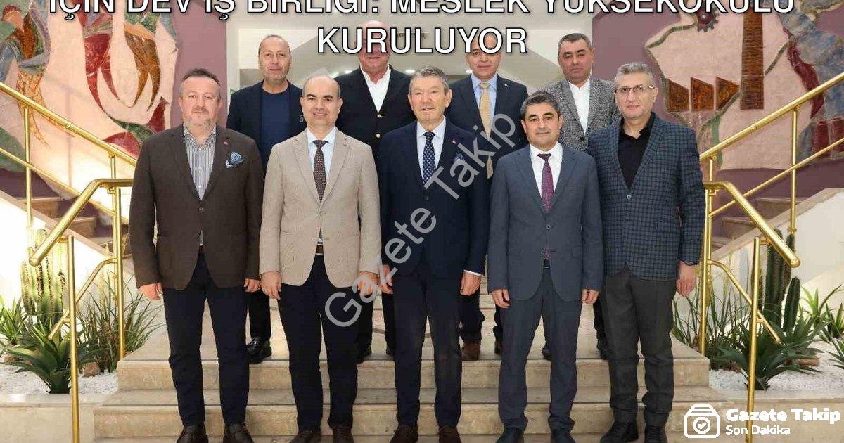 "Denizli OSB ve PAÜ'den Nitelikli İş Gücü İçin Dev İş Birliği: Meslek Yüksekokulu Kuruluyor" başlıkl