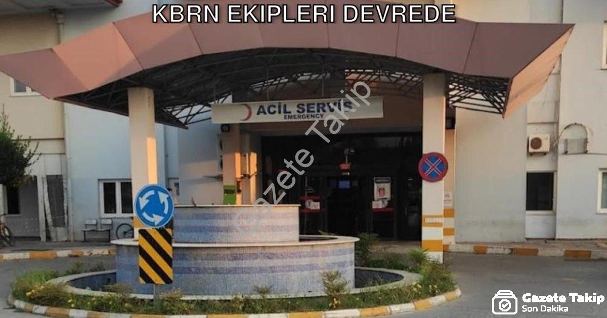 "Seydikemer'deki Gizemli Zehirlenme: AFAD KBRN Ekipleri Devrede" başlıklı haber için fotorealistik,