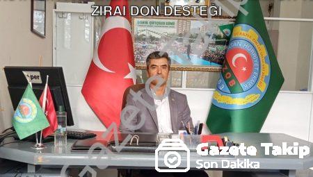 Kütahya Pazarlar’da Çiftçiye 41 Milyon TL Zirai Don Desteği
