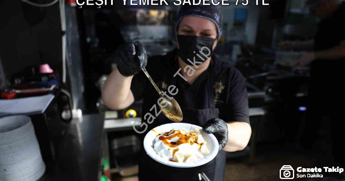 "Aydın'da Sosyal Belediyecilik Rüzgarı: 4 Çeşit Yemek Sadece 75 TL" başlıklı haber için fotorealisti