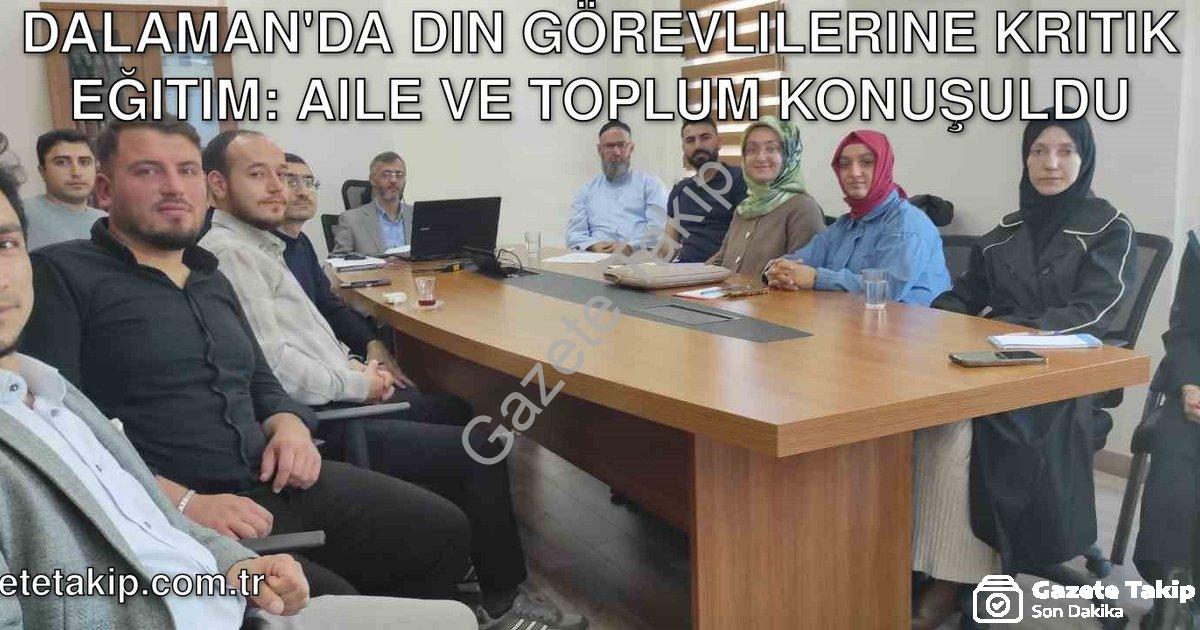 "Dalaman'da Din Görevlilerine Kritik Eğitim: Aile ve Toplum Konuşuldu" başlıklı haber için fotoreali