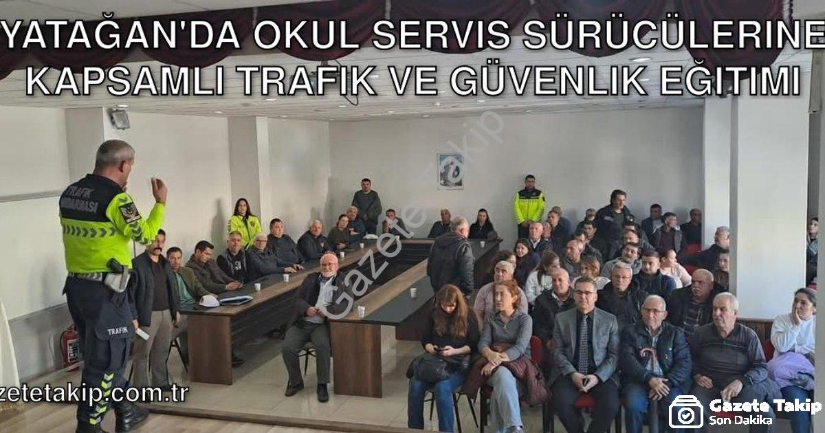 "Yatağan'da Okul Servis Sürücülerine Kapsamlı Trafik ve Güvenlik Eğitimi" başlıklı haber için fotore