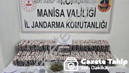 Turgutlu’da Dev Uyuşturucu Operasyonu: 18 Bin Hap Ele Geçirildi