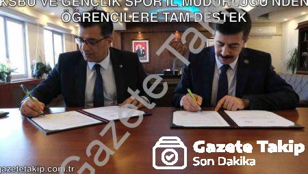KSBÜ ve Gençlik Spor İl Müdürlüğü’nden Öğrencilere Tam Destek