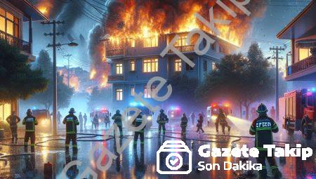 Aydın Efeler’de Korkutan Yangın: Komşuların Dikkati Faciayı Önledi