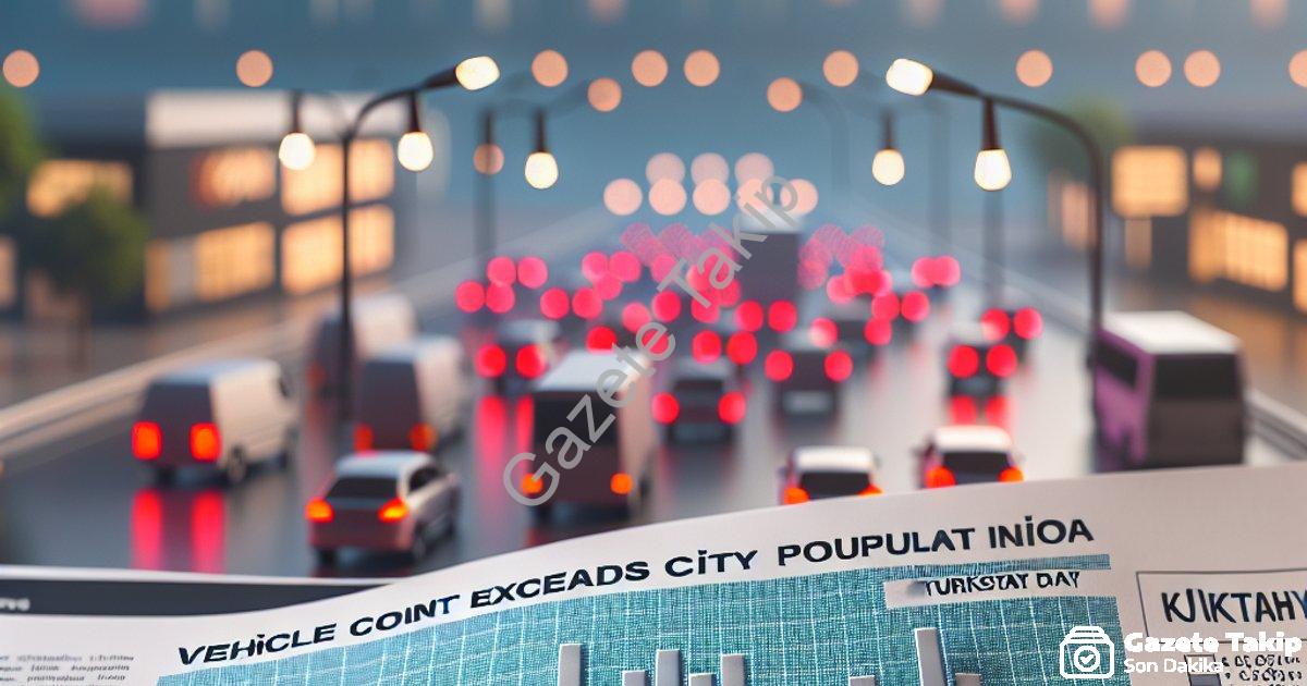 "Kütahya'da Araç Sayısı Merkez Nüfusunu Aştı: TÜİK Verileri Açıklandı" başlıklı haber için fotoreali