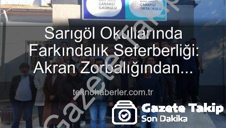 Sarıgöl Okullarında Yeni Dönem: Akran Zorbalığından Verimli Ders Çalışmaya Kapsamlı Eğitimler